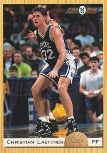 #106 Christian Laettner - Duke Blue Devils / Minnesota Timberwolves - 1993 Classic Draft Picks Basketball