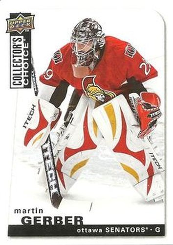 #106 Martin Gerber - Ottawa Senators - 2008-09 Collector's Choice Hockey