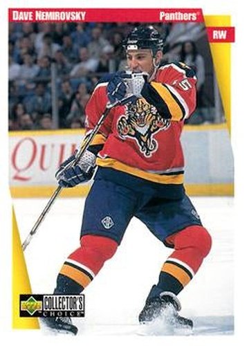 #106 David Nemirovsky - Florida Panthers - 1997-98 Collector's Choice Hockey