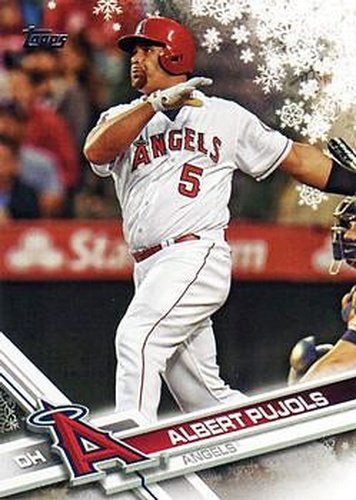 #HMW106 Albert Pujols - Los Angeles Angels - 2017 Topps Holiday Baseball