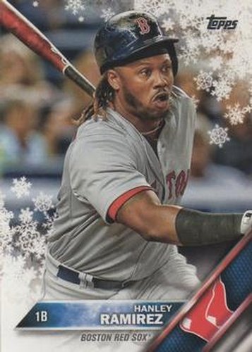 #HMW106 Hanley Ramirez - Boston Red Sox - 2016 Topps Holiday Baseball