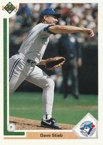 #106 Dave Stieb - Toronto Blue Jays - 1991 Upper Deck Baseball