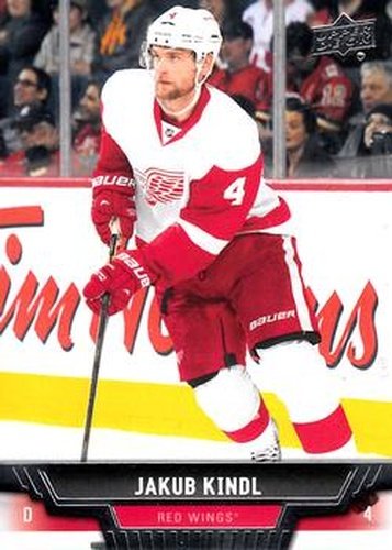 #106 Jakub Kindl - Detroit Red Wings - 2013-14 Upper Deck Hockey