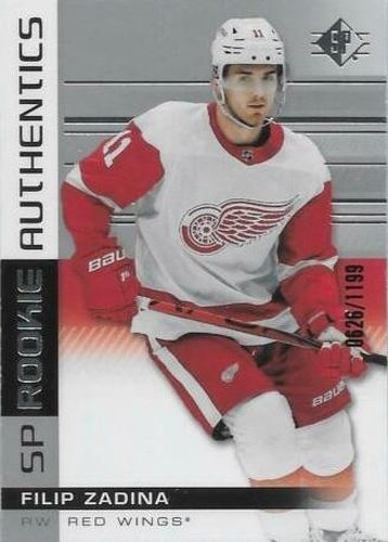 #106 Filip Zadina - Detroit Red Wings - 2019-20 SP Hockey