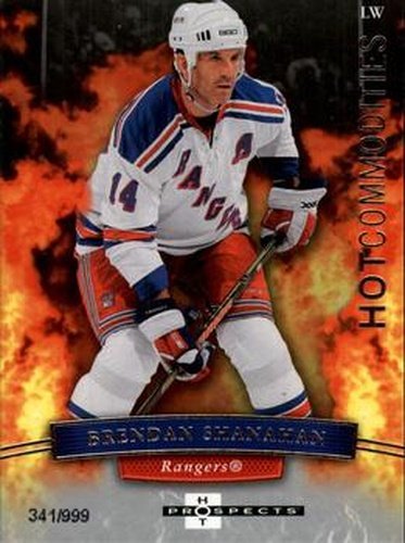 #106 Brendan Shanahan - New York Rangers - 2007-08 Fleer Hot Prospects Hockey