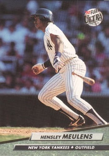 #106 Hensley Meulens - New York Yankees - 1992 Ultra Baseball