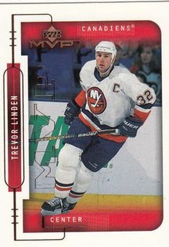 #106 Trevor Linden - Montreal Canadiens - 1999-00 Upper Deck MVP Hockey