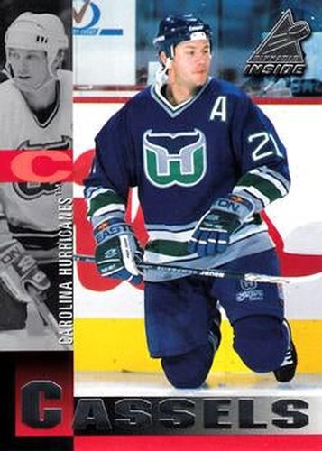 #106 Andrew Cassels - Carolina Hurricanes - 1997-98 Pinnacle Inside Hockey