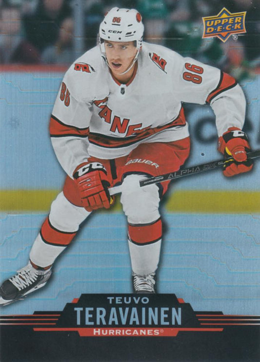 #106 Teuvo Teravainen - Carolina Hurricanes - 2020-21 Upper Deck Tim Hortons Hockey