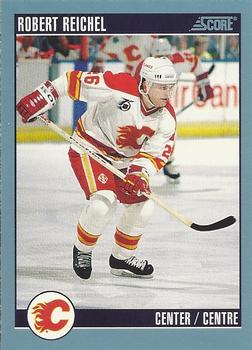 #106 Robert Reichel - Calgary Flames - 1992-93 Score Canadian Hockey