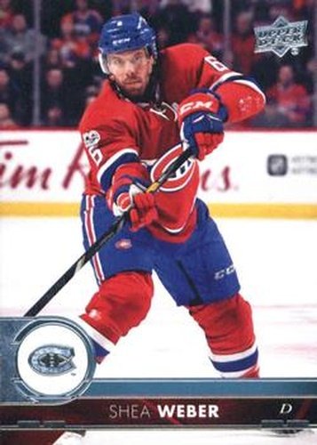 #106 Shea Weber - Montreal Canadiens - 2017-18 Upper Deck Hockey