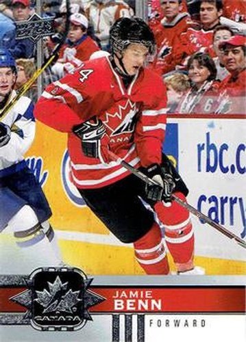 #106 Jamie Benn - Canada - 2017-18 Upper Deck Canadian Tire Team Canada Hockey