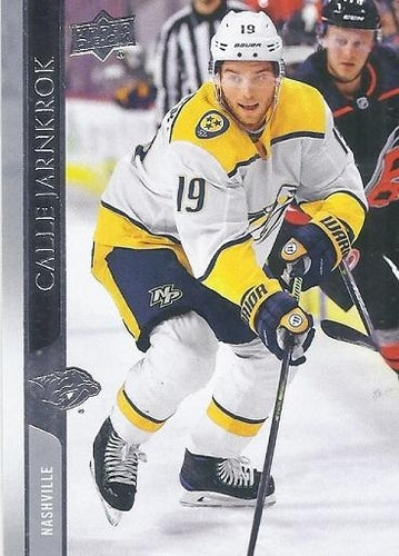 #106 Calle Jarnkrok - Nashville Predators - 2020-21 Upper Deck Hockey