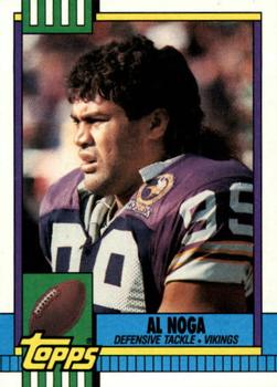 #106 Al Noga - Minnesota Vikings - 1990 Topps Football