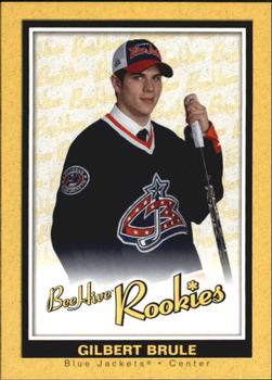 #106 Gilbert Brule - Columbus Blue Jackets - 2005-06 Upper Deck Beehive Hockey