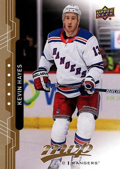 #106 Kevin Hayes - New York Rangers - 2018-19 Upper Deck MVP Hockey