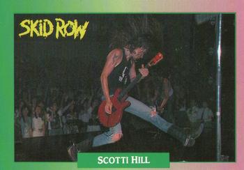 #106 Scotti Hill - 1991 Brockum Rock Cards