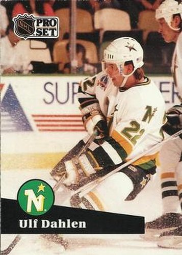 #106 Ulf Dahlen - 1991-92 Pro Set Hockey