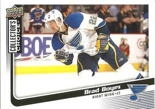 #106 Brad Boyes - St. Louis Blues - 2009-10 Collector's Choice Hockey