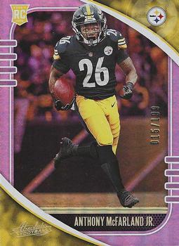 #106 Anthony McFarland Jr. - Pittsburgh Steelers - 2020 Panini Absolute Football