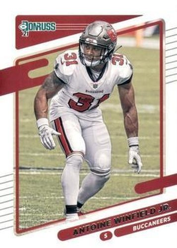 #106 Antoine Winfield Jr. - Tampa Bay Buccaneers - 2021 Donruss Football
