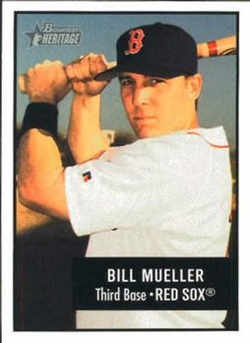 #106 Bill Mueller - Boston Red Sox - 2003 Bowman Heritage Baseball