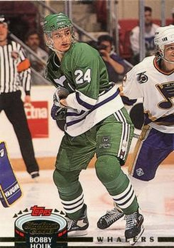 #106 Bobby Holik - Hartford Whalers - 1992-93 Stadium Club Hockey