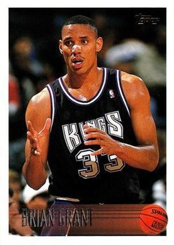 #106 Brian Grant - Sacramento Kings - 1996-97 Topps Basketball