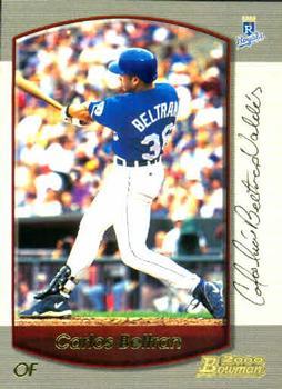 #106 Carlos Beltran - Kansas City Royals - 2000 Bowman Baseball