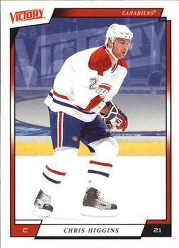 #106 Chris Higgins - Montreal Canadiens - 2006-07 Upper Deck Victory Hockey