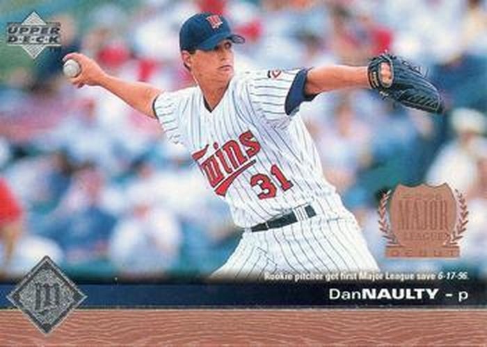 #106 Dan Naulty - Minnesota Twins - 1997 Upper Deck Baseball