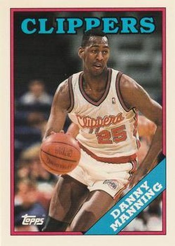 #106 Danny Manning - Los Angeles Clippers - 1992-93 Topps Archives Basketball