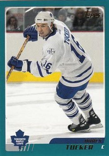 #106 Darcy Tucker - Toronto Maple Leafs - 2003-04 Topps Hockey