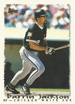 #106 Darrin Jackson - Chicago White Sox - 1995 Topps Baseball