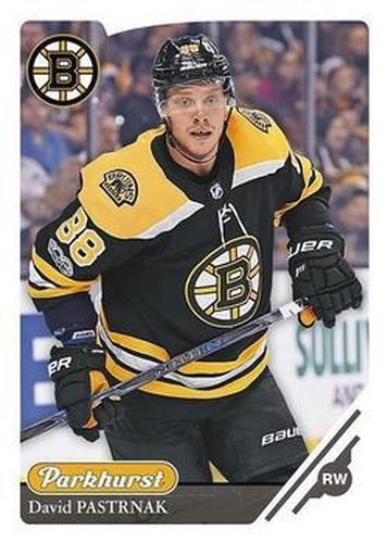 #106 David Pastrnak - Boston Bruins - 2018-19 Parkhurst Hockey