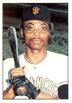 #106 Derrel Thomas - San Francisco Giants - 1976 SSPC Baseball