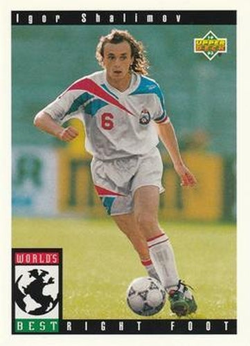 #106 Igor Shalimov - Russia - 1993 Upper Deck World Cup Preview English/Spanish Soccer