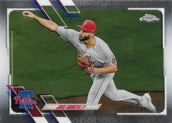 #106 Jake Arrieta - Philadelphia Phillies - 2021 Topps Chrome Baseball