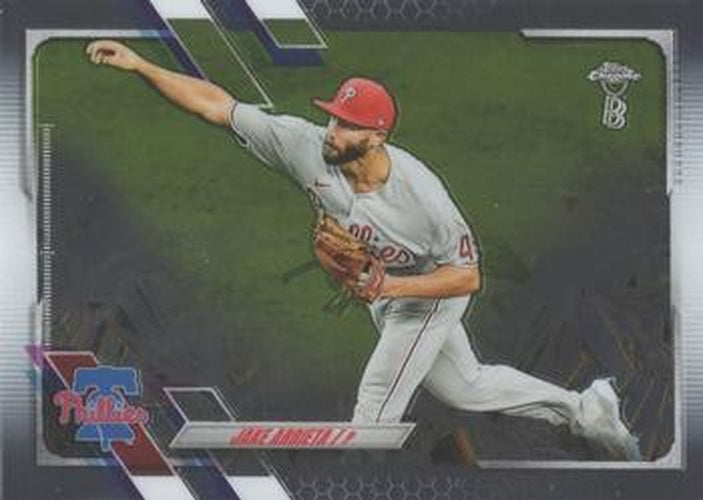 #106 Jake Arrieta - Philadelphia Phillies - 2021 Topps Chrome Ben Baller Edition Baseball