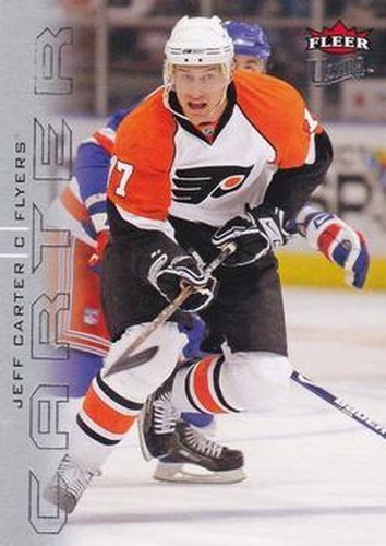 #106 Jeff Carter - Philadelphia Flyers - 2009-10 Ultra Hockey