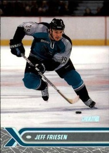 #106 Jeff Friesen - San Jose Sharks - 2000-01 Stadium Club Hockey