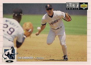 #106 Jeff Gardner - San Diego Padres - 1994 Collector's Choice Baseball