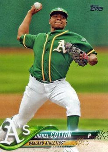 #106 Jharel Cotton - Oakland Athletics - 2018 Topps Baseball