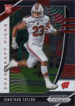 #106 Jonathan Taylor- Wisconsin Badgers - 2020 Panini Prizm Draft Picks Football