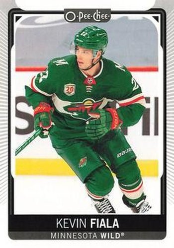 #106 Kevin Fiala - Minnesota Wild - 2021-22 O-Pee-Chee Hockey