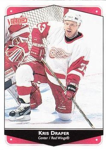 #106 Kris Draper - Detroit Red Wings - 1999-00 Upper Deck Victory Hockey