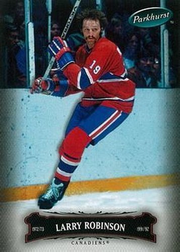 #106 Larry Robinson - Montreal Canadiens - 2006-07 Parkhurst Hockey
