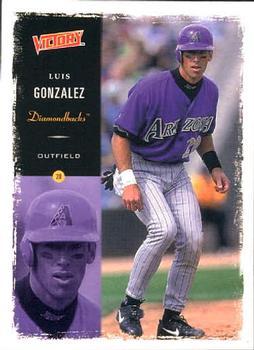 #106 Luis Gonzalez - Arizona Diamondbacks - 2000 Upper Deck Victory Baseball