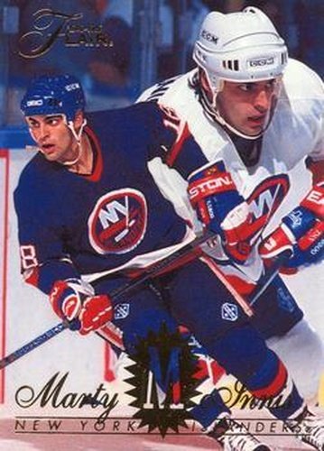 #106 Marty McInnis - New York Islanders - 1994-95 Flair Hockey