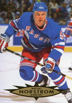 #106 Mattias Norstrom - New York Rangers - 1995-96 Ultra Hockey